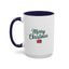 Christmas Mug - Merry Christmas Green Text