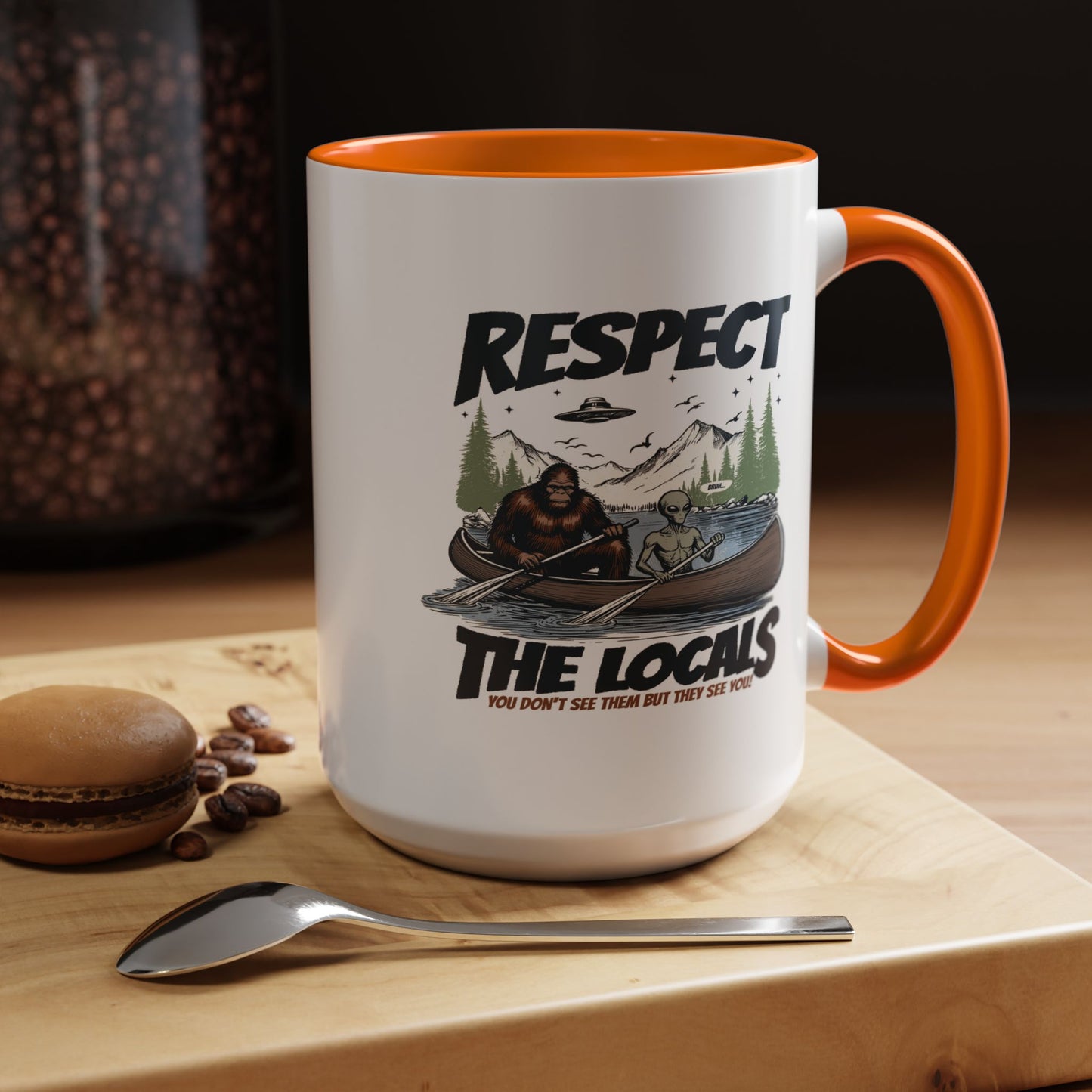 Alien Mug - Respect The Locals