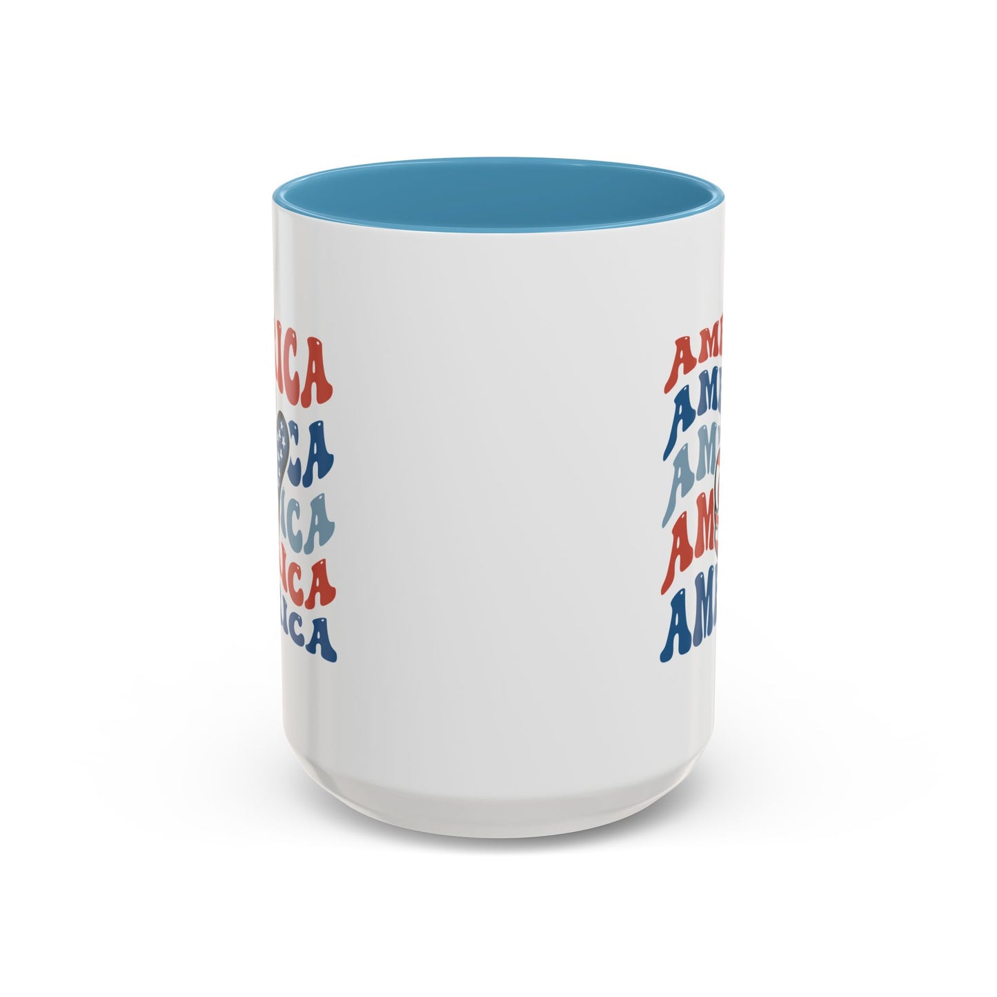 4th of July Mug - America peace Sign