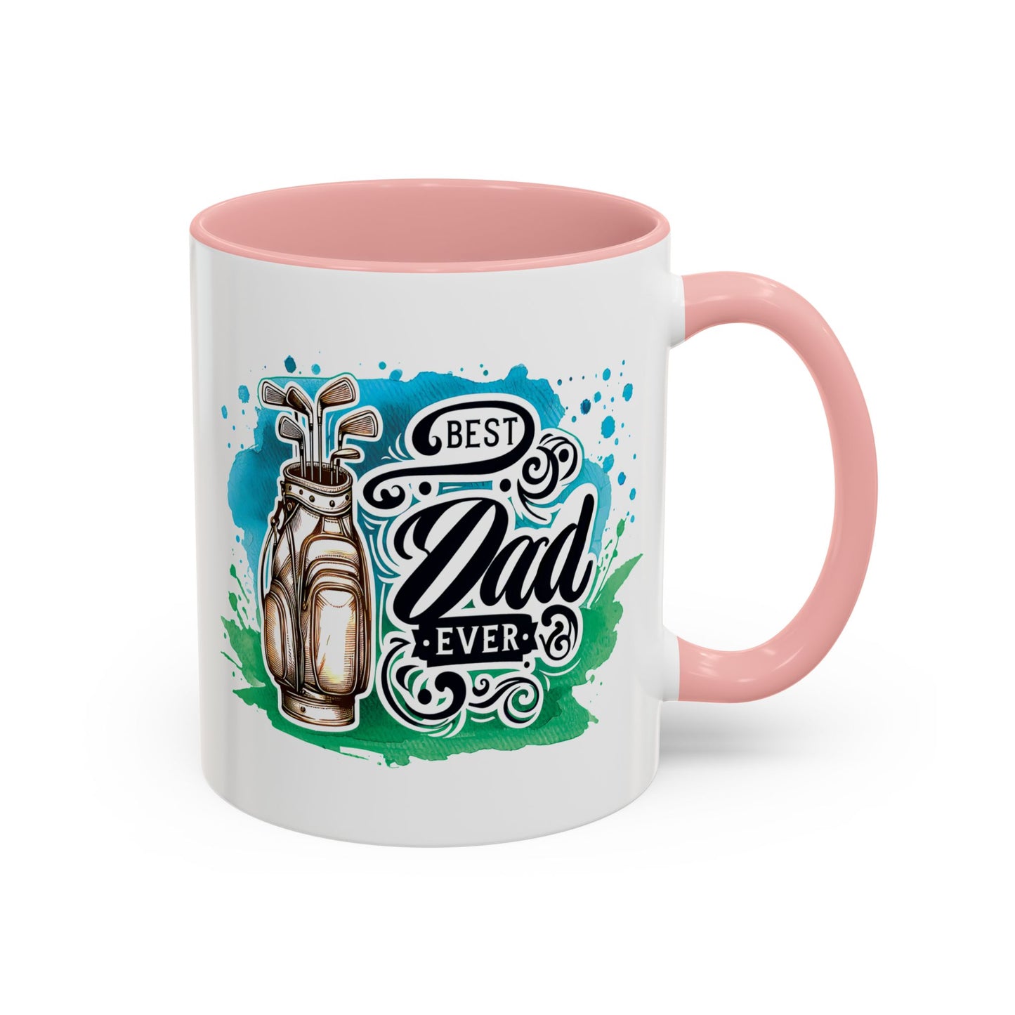 Father's Day Mug - Best Dad Ever Golf