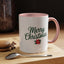 Christmas Mug - Merry Christmas Green Text