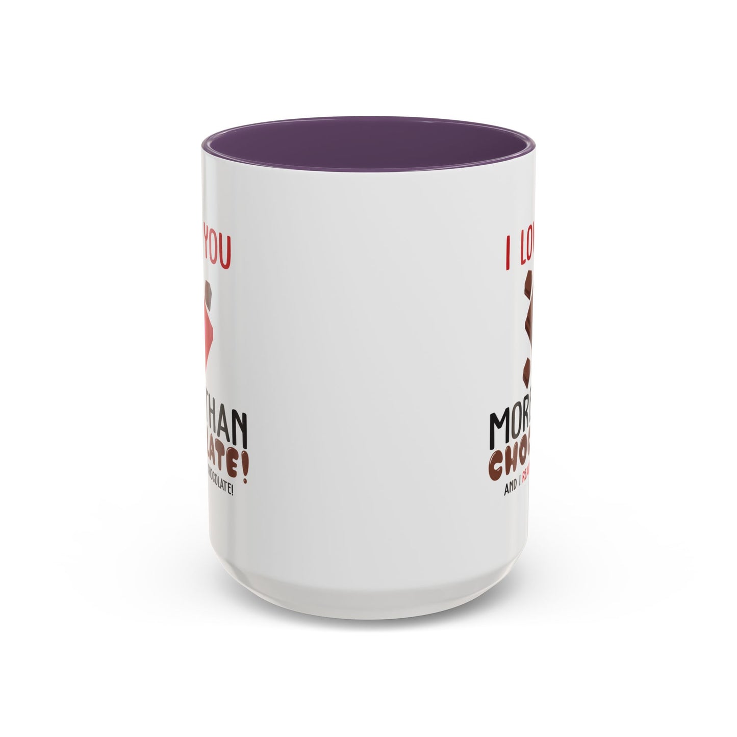 Anniversary Mug - I Love You More Than Chocolate