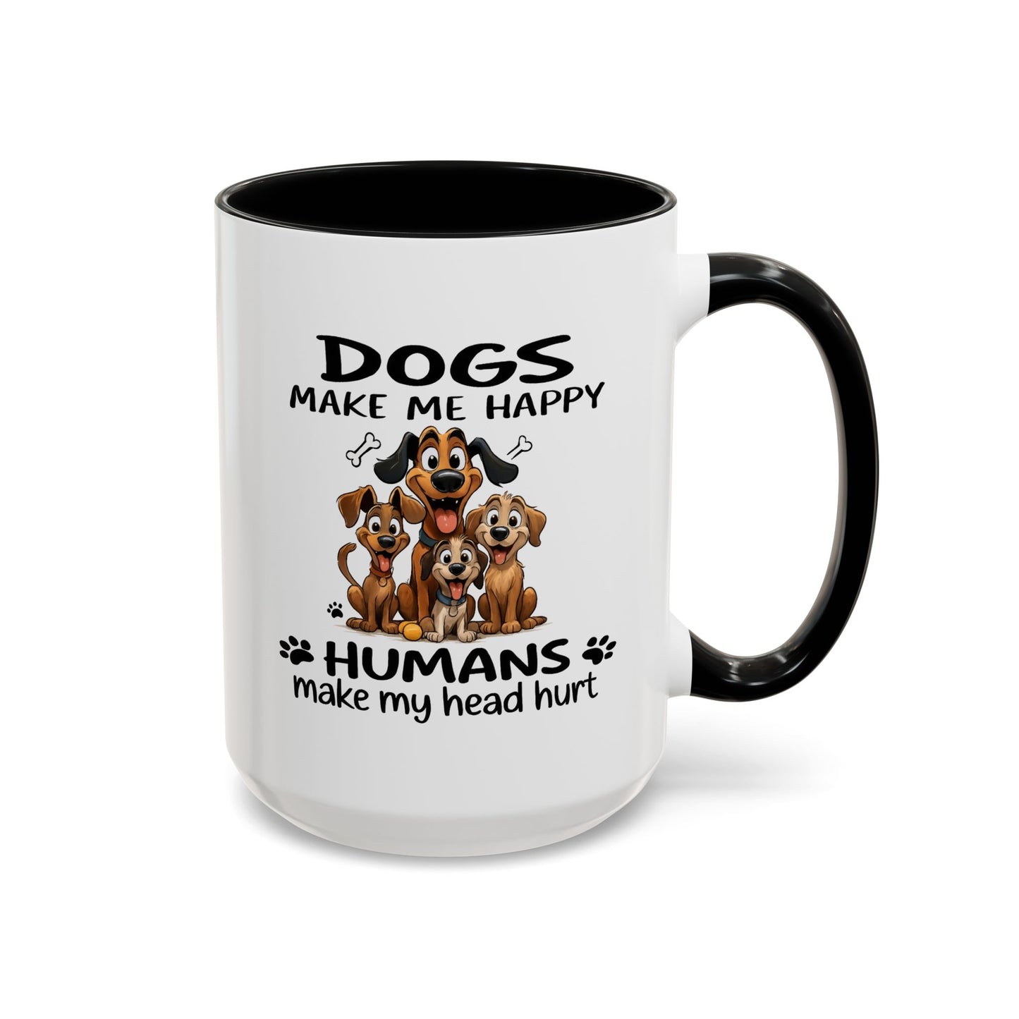 Animal Mug - Dogs Make Me Happy