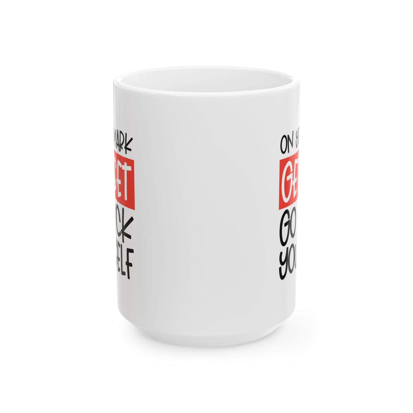 Adult Mug - On Your Mark Get Set
