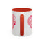 Valentine's Day Mug - Love You Heart Lettering