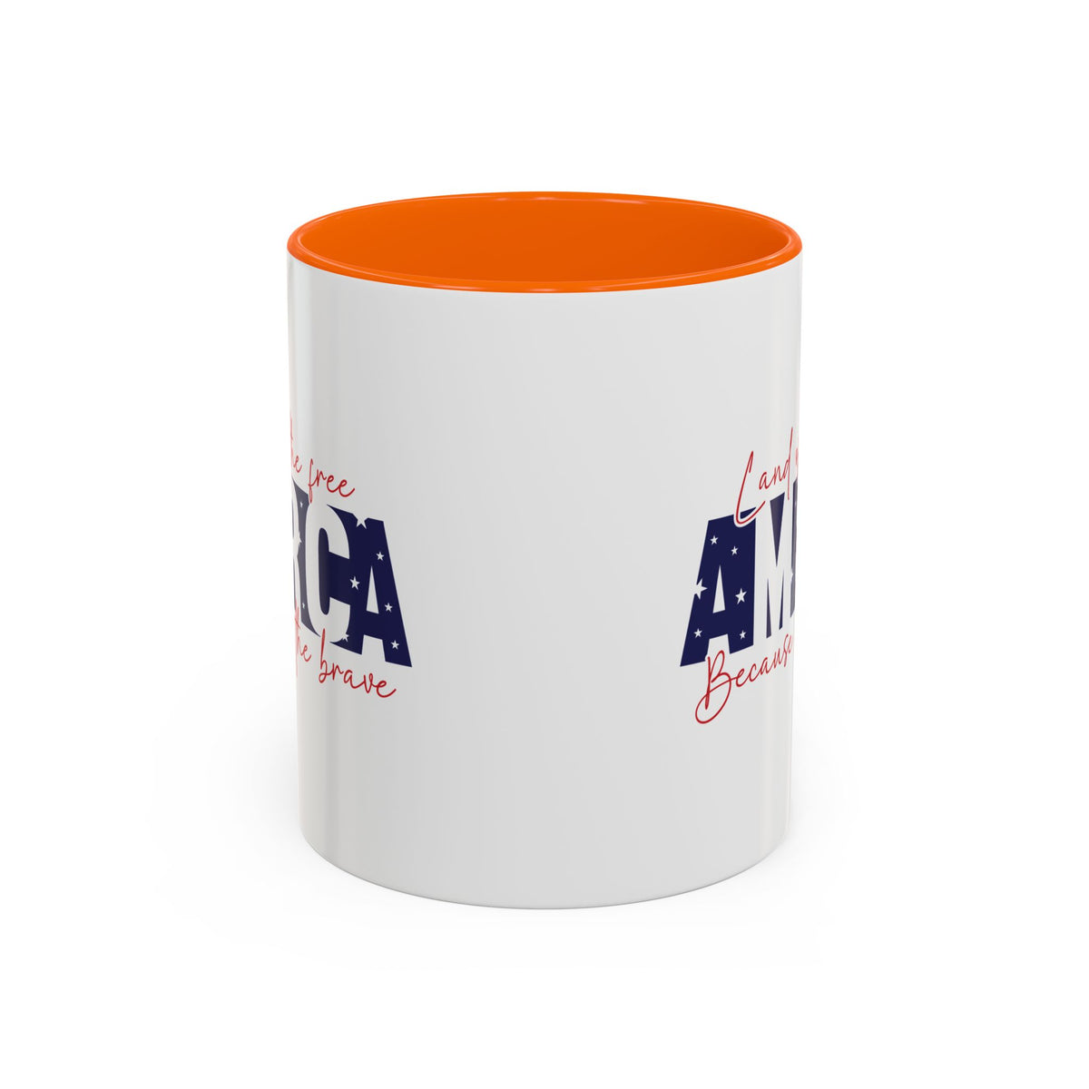 4th of July Mug - American Land of the Free Stars