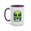 Alien Mug - I Come In Peace