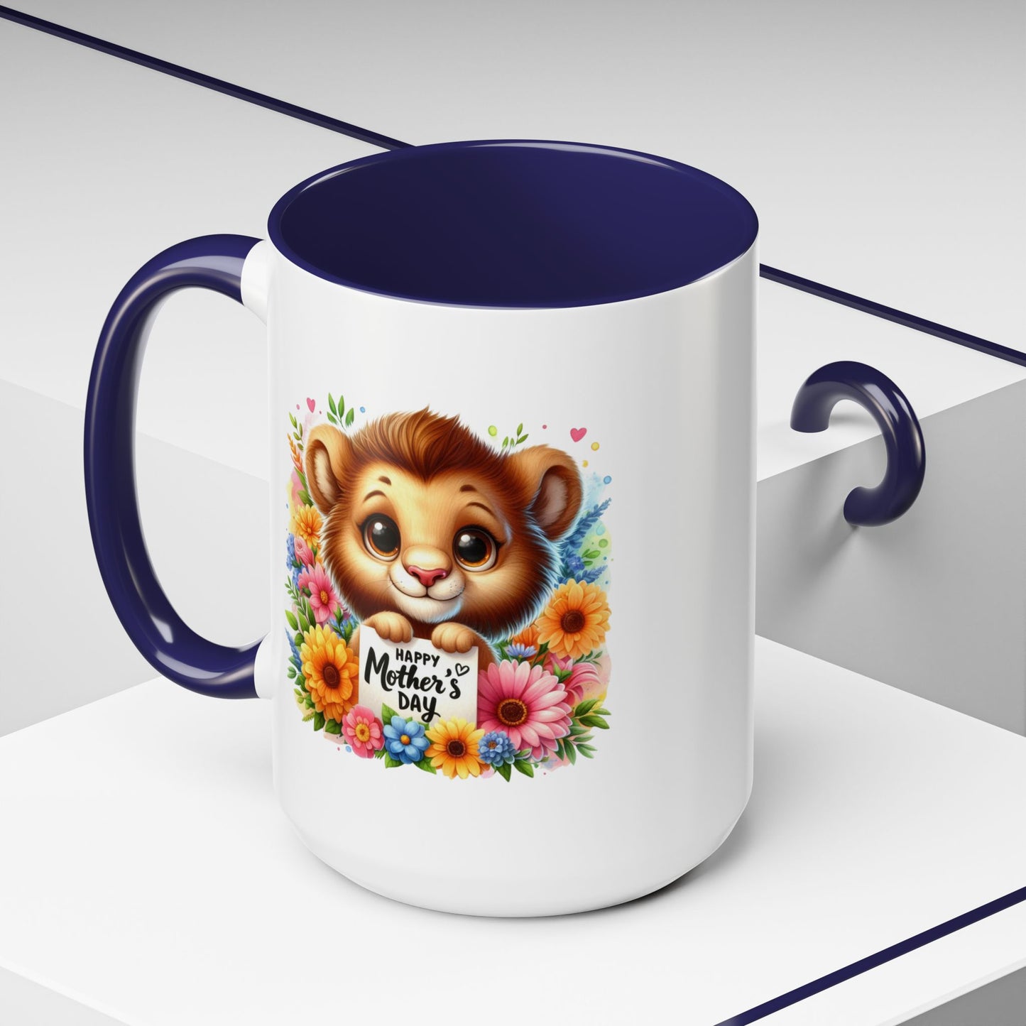 Mother's Day Mug - Happy Mother's Day Lion