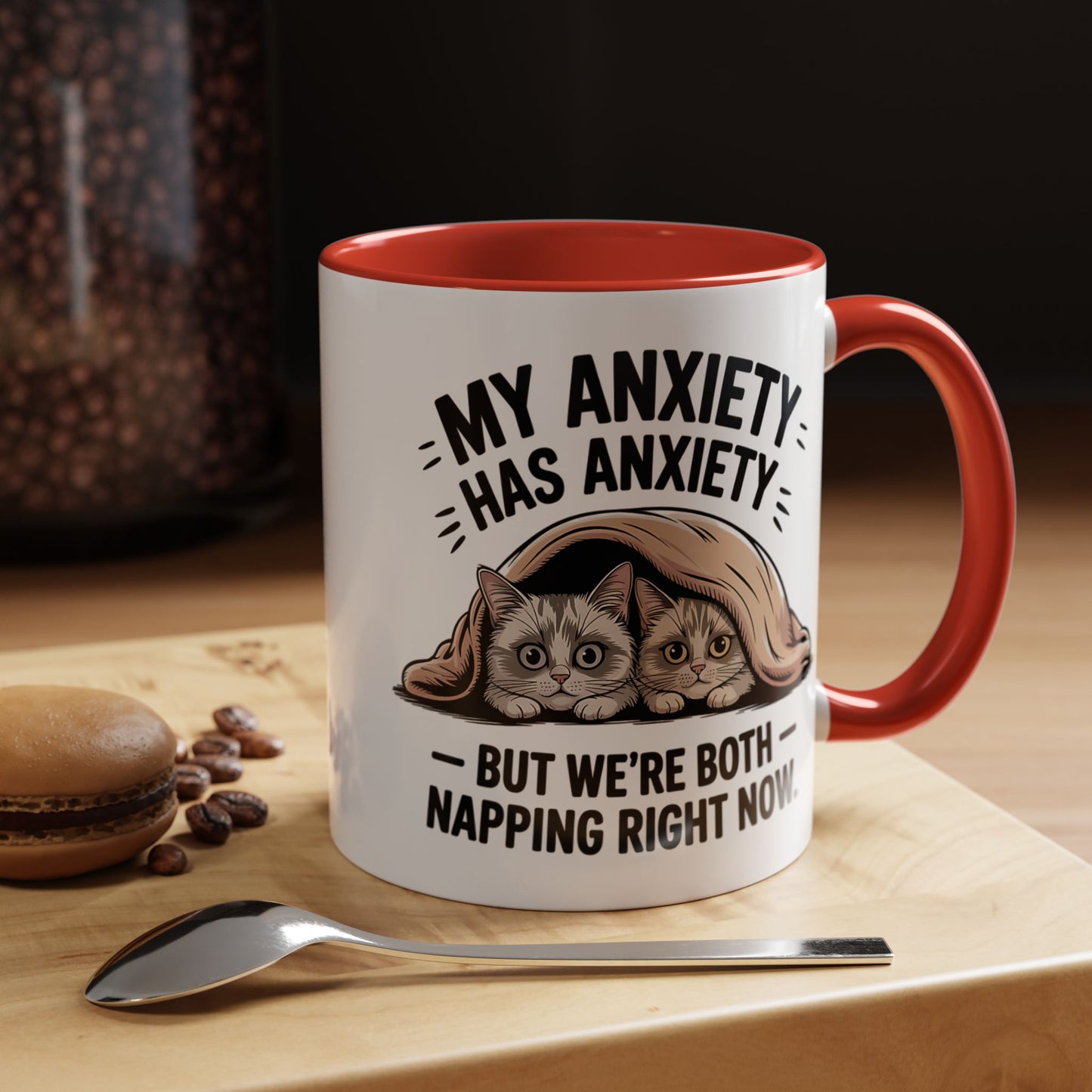 Animal Mug - My Anxiety Has Anxiety