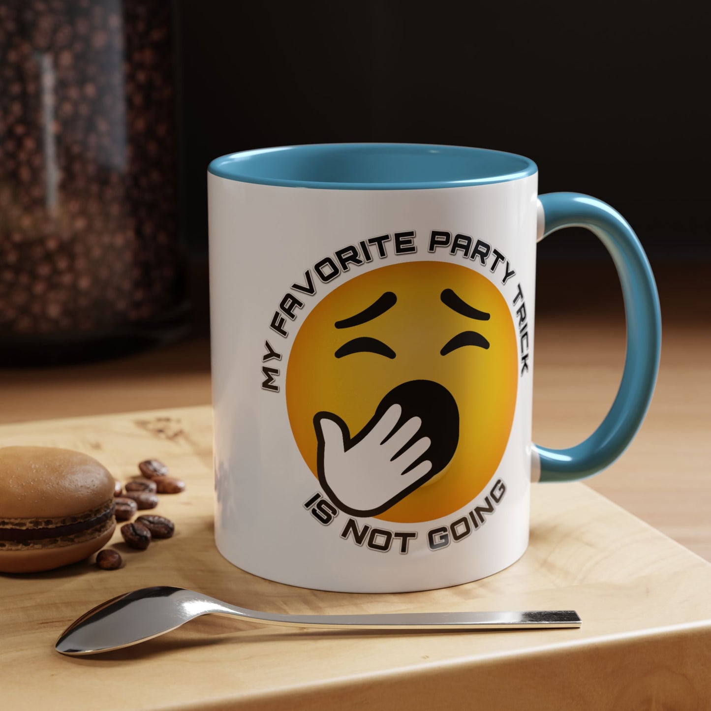 Humor Mug - My Favorite Party Trick is Not Going