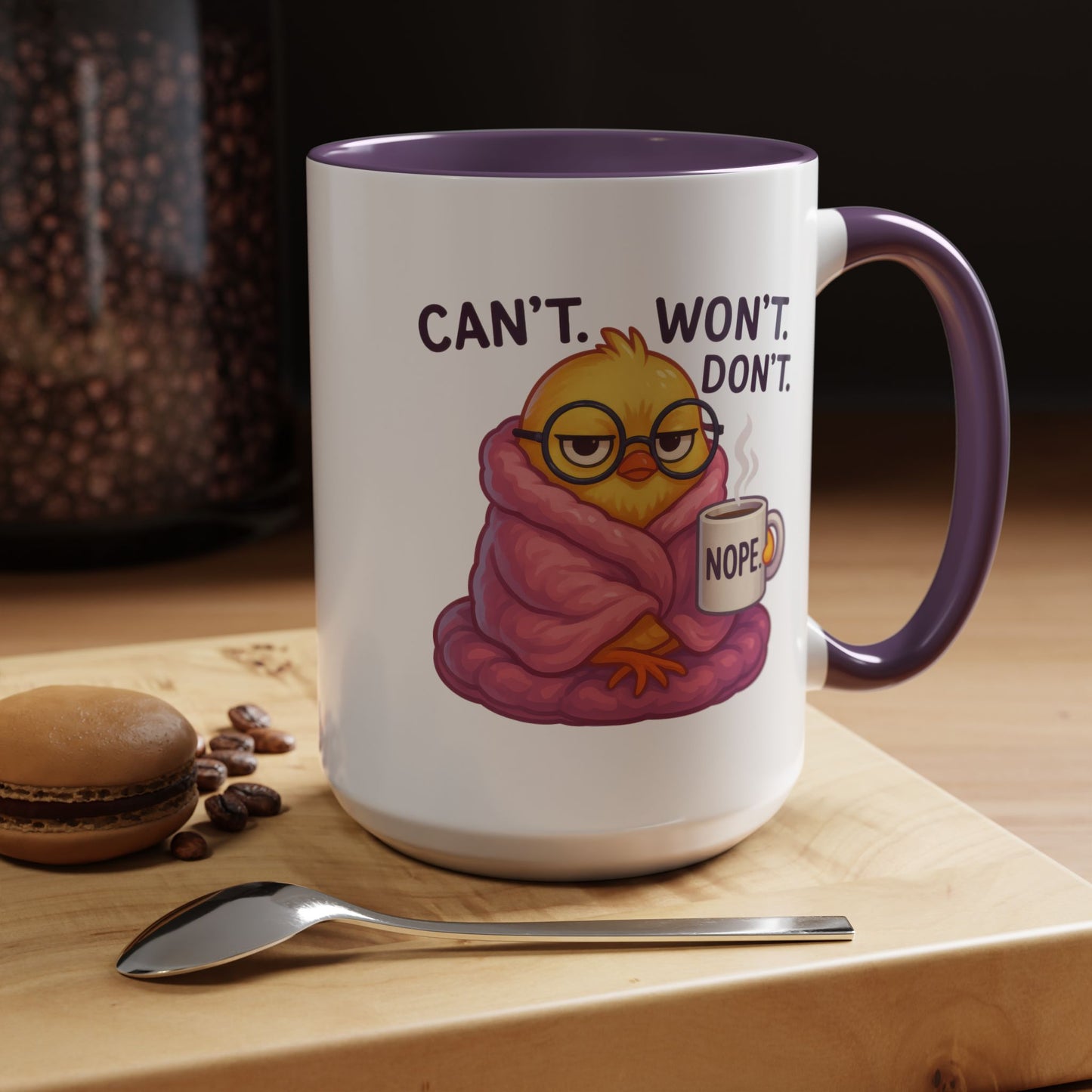 Office Mug - Can't Won't Don't
