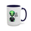Alien Mug - This Is My Human Costume