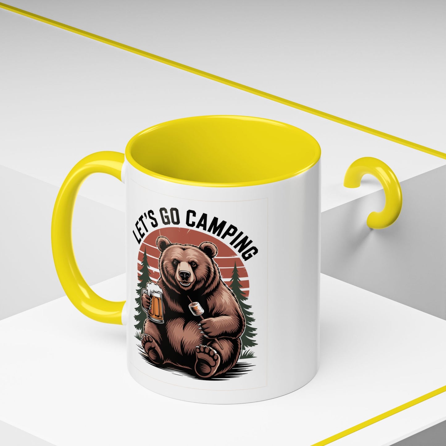 Adventure Mug - Let's Go Camping Bear