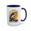 Adventure Mug - Happiness Is A Big Fish