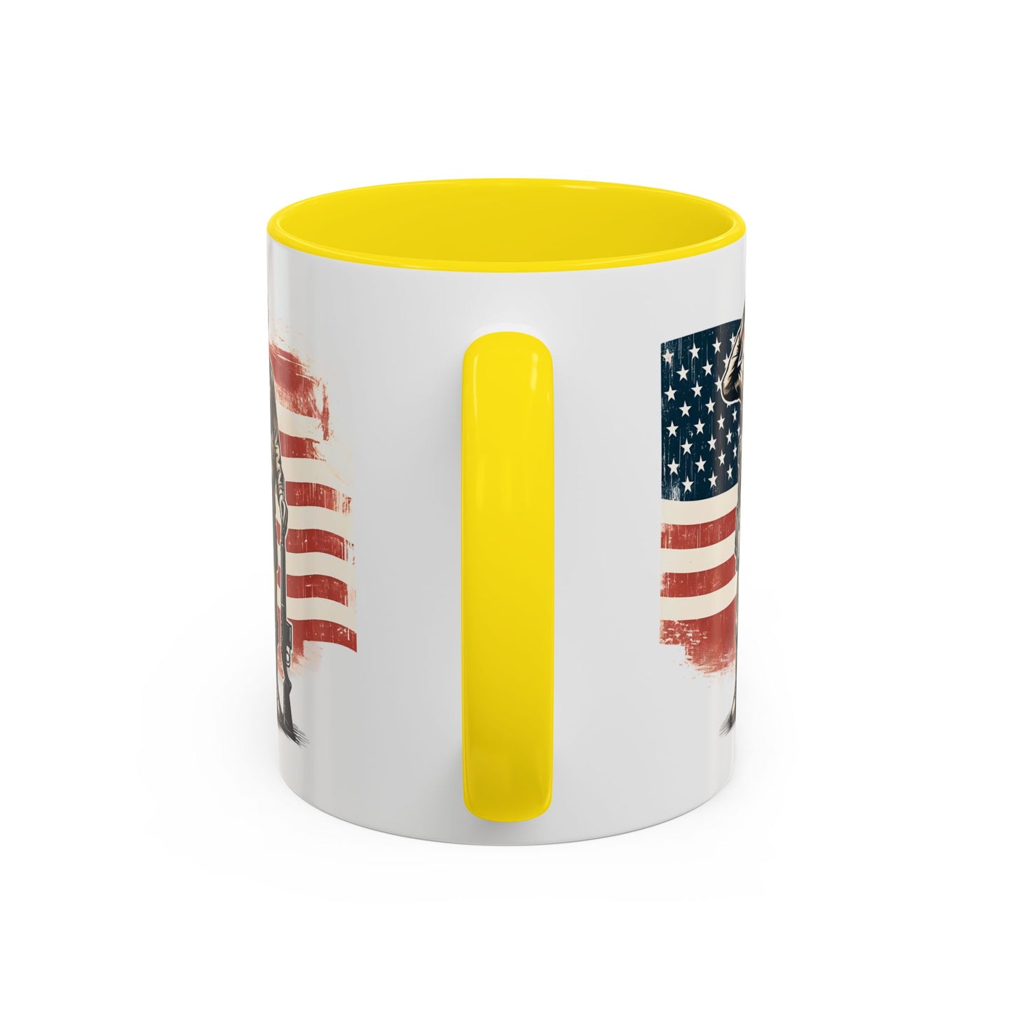 4th of July Mug - American Soldier Flag