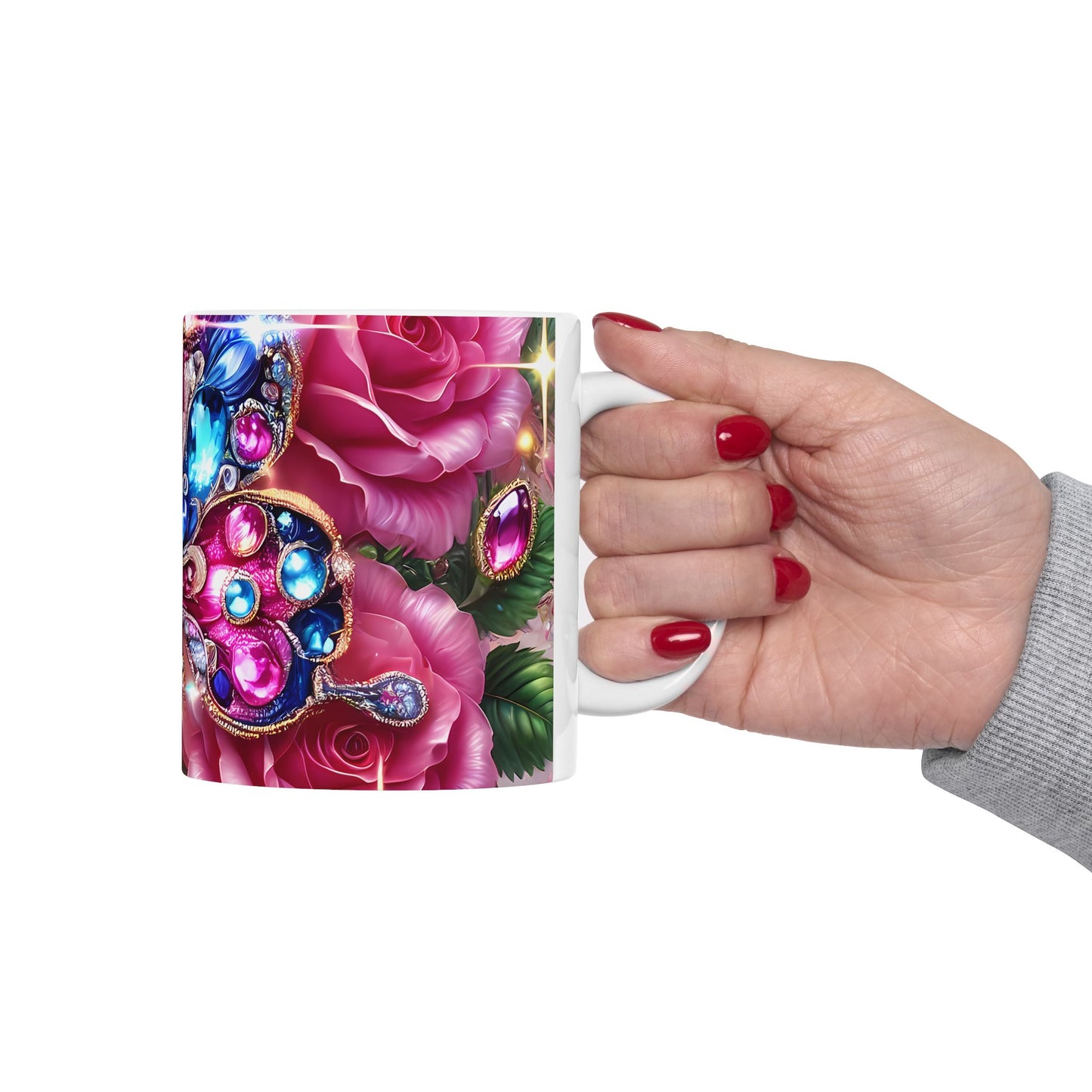 Artistic Mug - Diamond Butterfly
