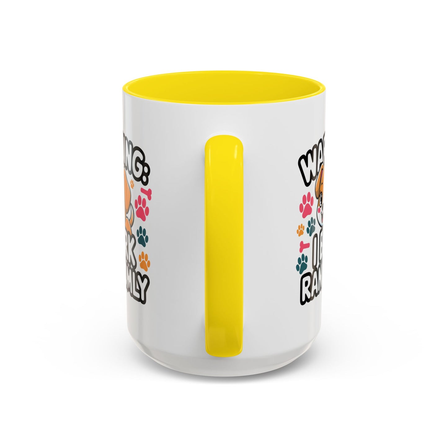 Animal Mug - Warning I Bark Randomly