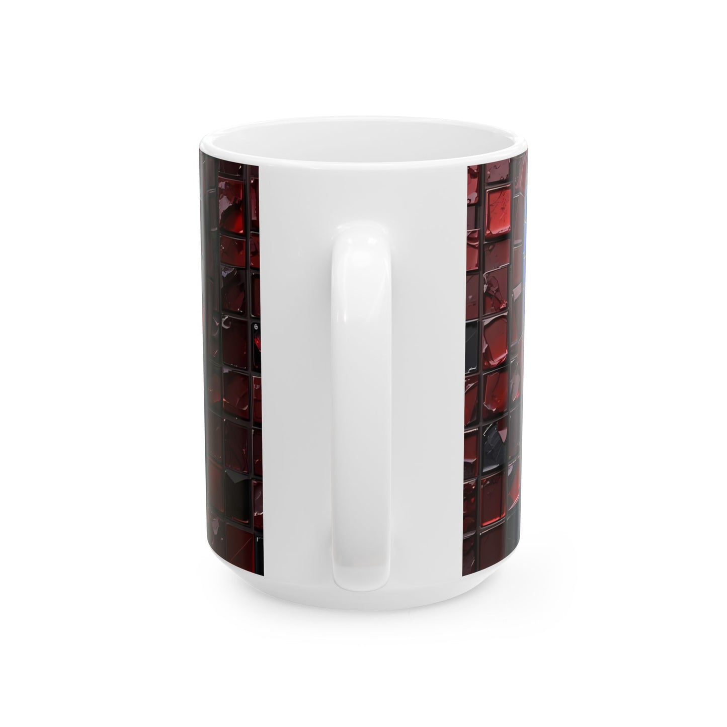 Artistic Mug - American Tile Heart