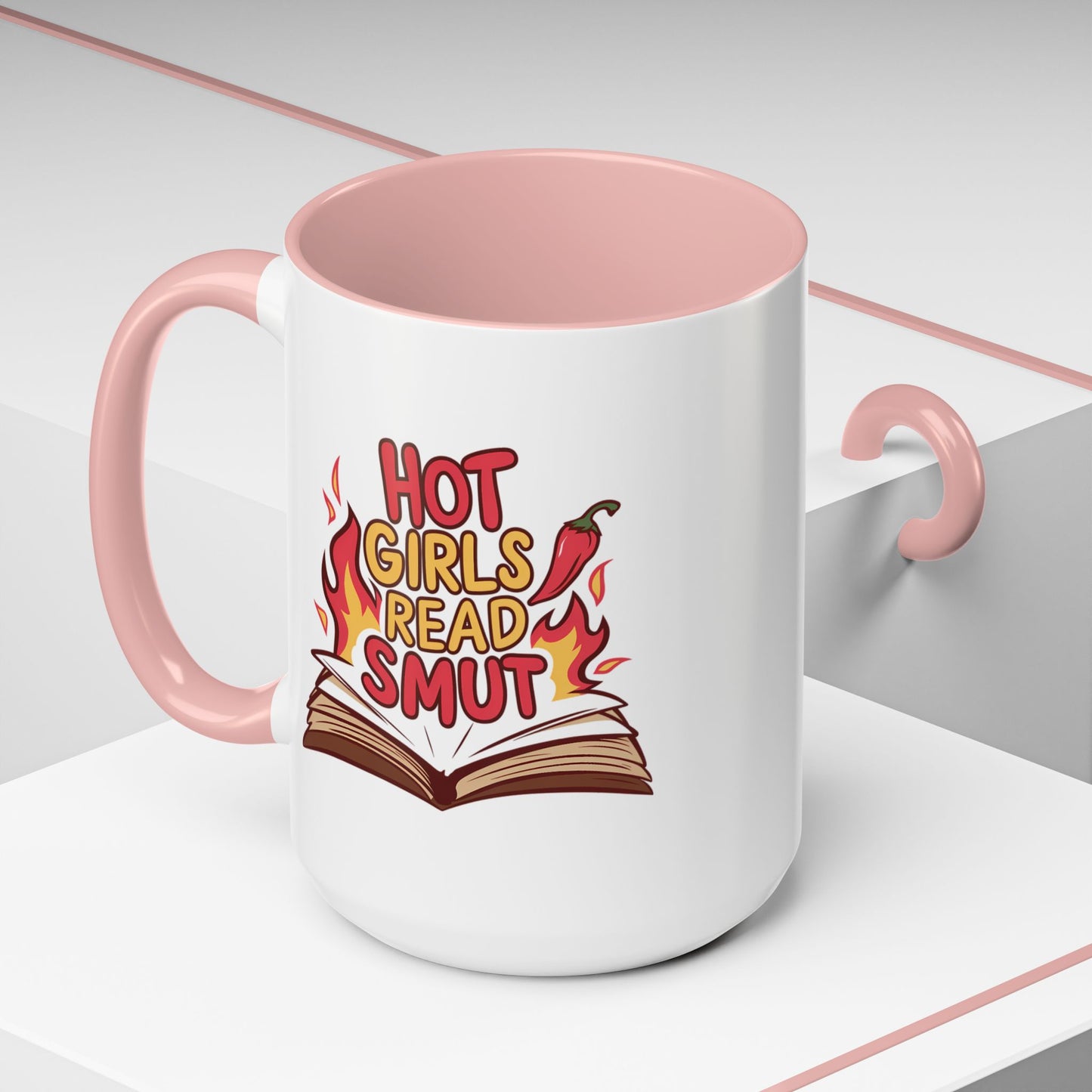 Adult Mug - Hot Girls Read Smut