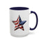 4th of July Mug - American Flag Star 3