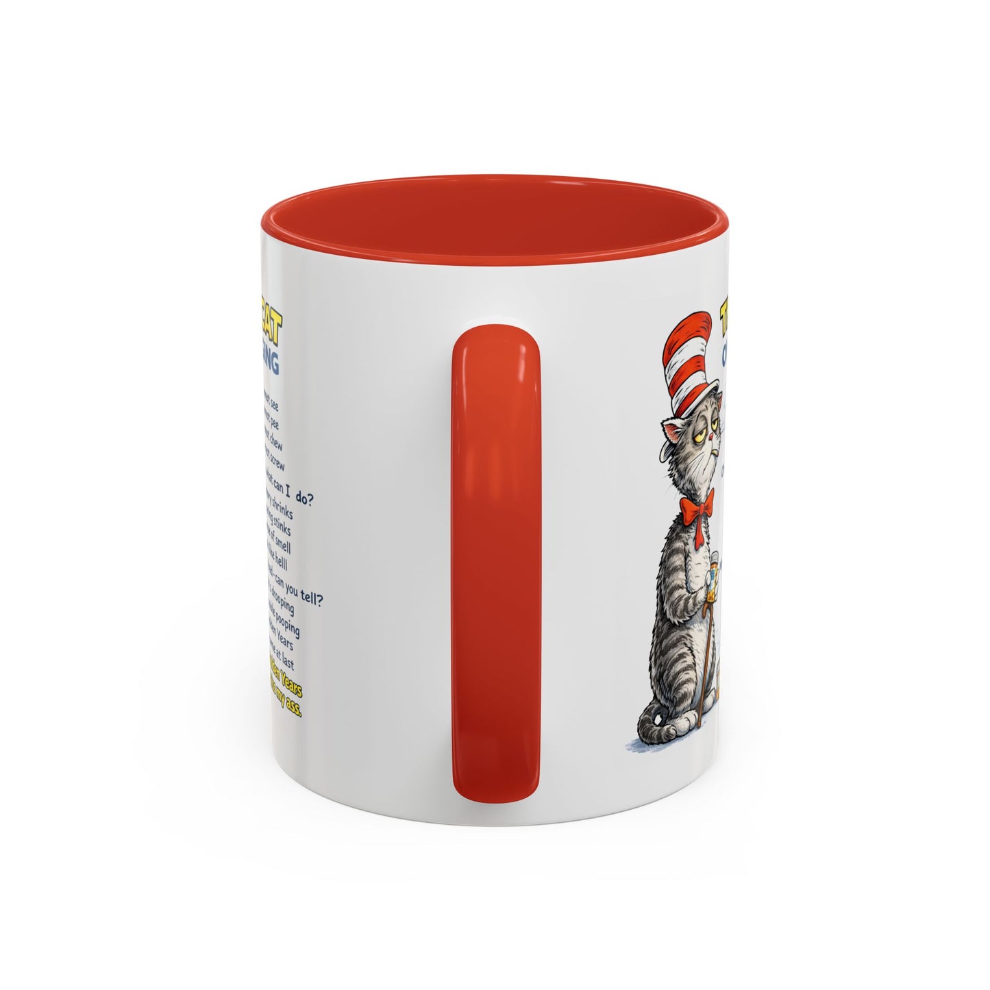 Humor Mug - The Cat Of Aging
