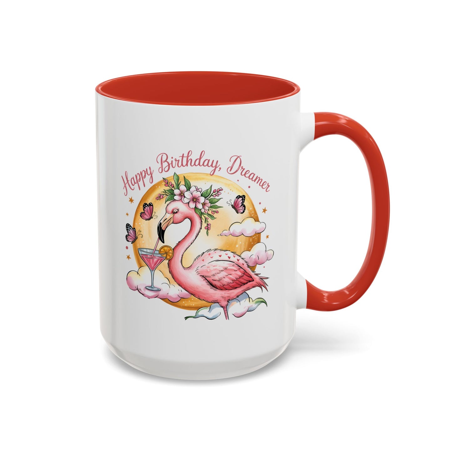 Birthday Mug - Pink Flamingo