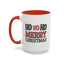 Christmas Mug - Ho Ho Ho Merry Christmas Green & Red Text