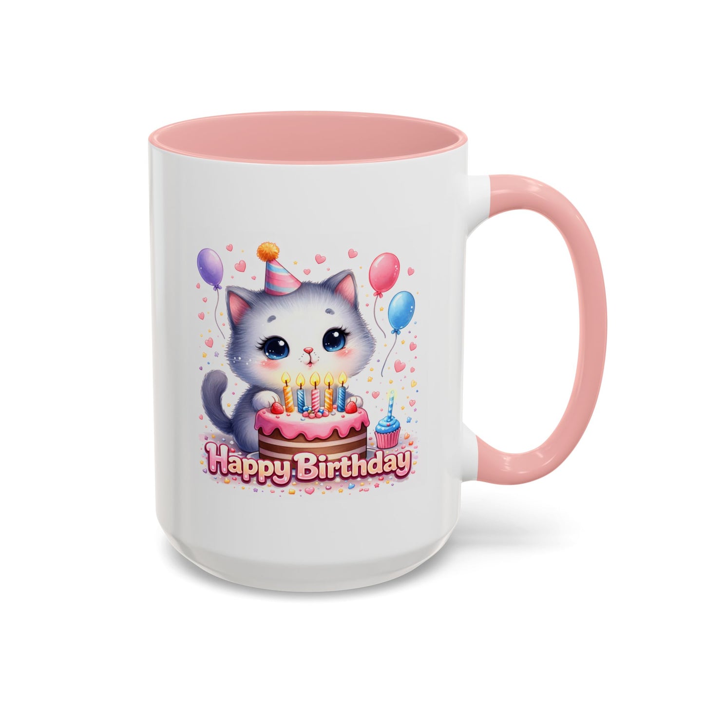 Birthday Mug - Birthday Kitty