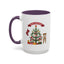 Christmas Mug - Merry Christmas Banner Tree Presents