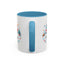 Chistmas Mug - Merry Christmas Snowman and Snowlady