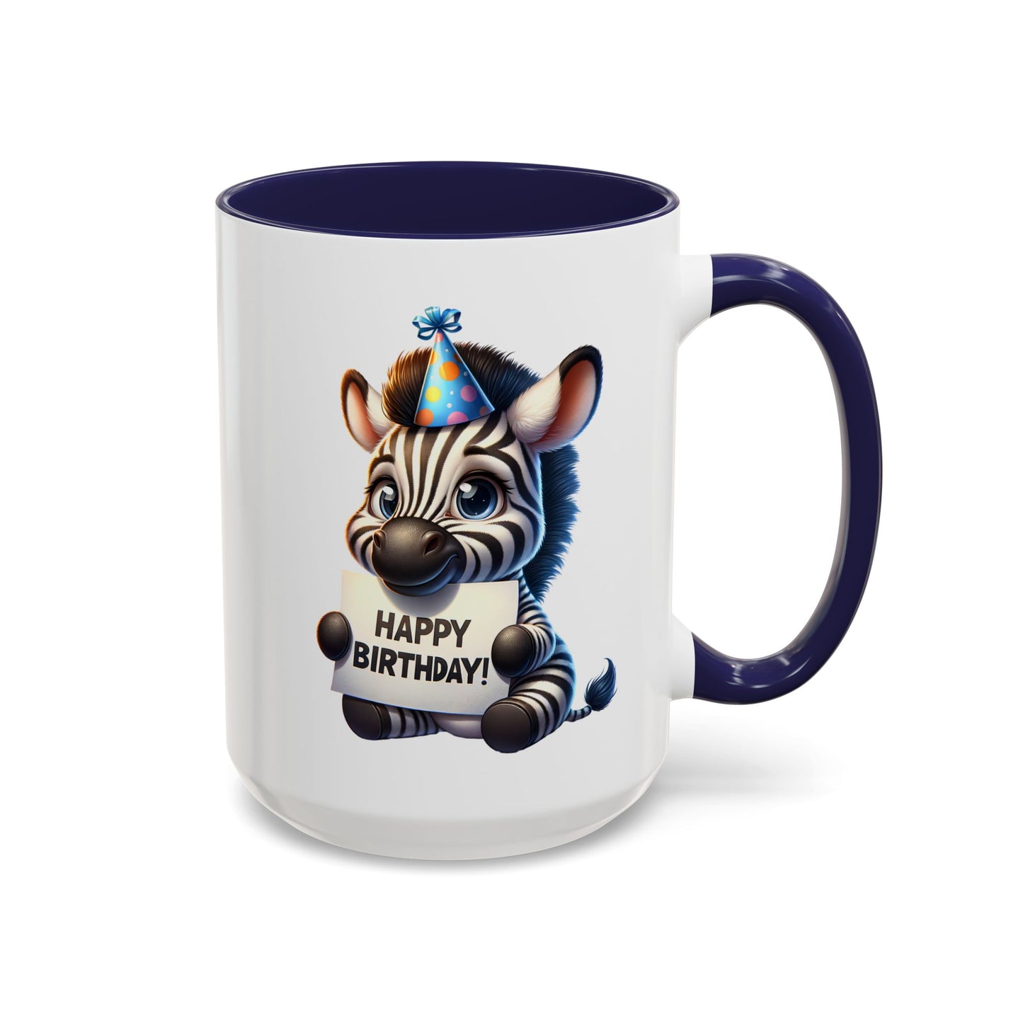 Birthday Mug - Zebra Clipart