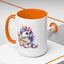 Birthday Mug - Girl Unicorn Happy Birthday Sign