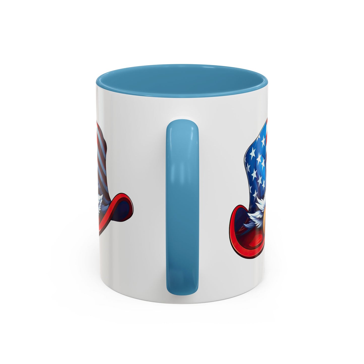 4th of July Mug - Bald Eagle American Hat