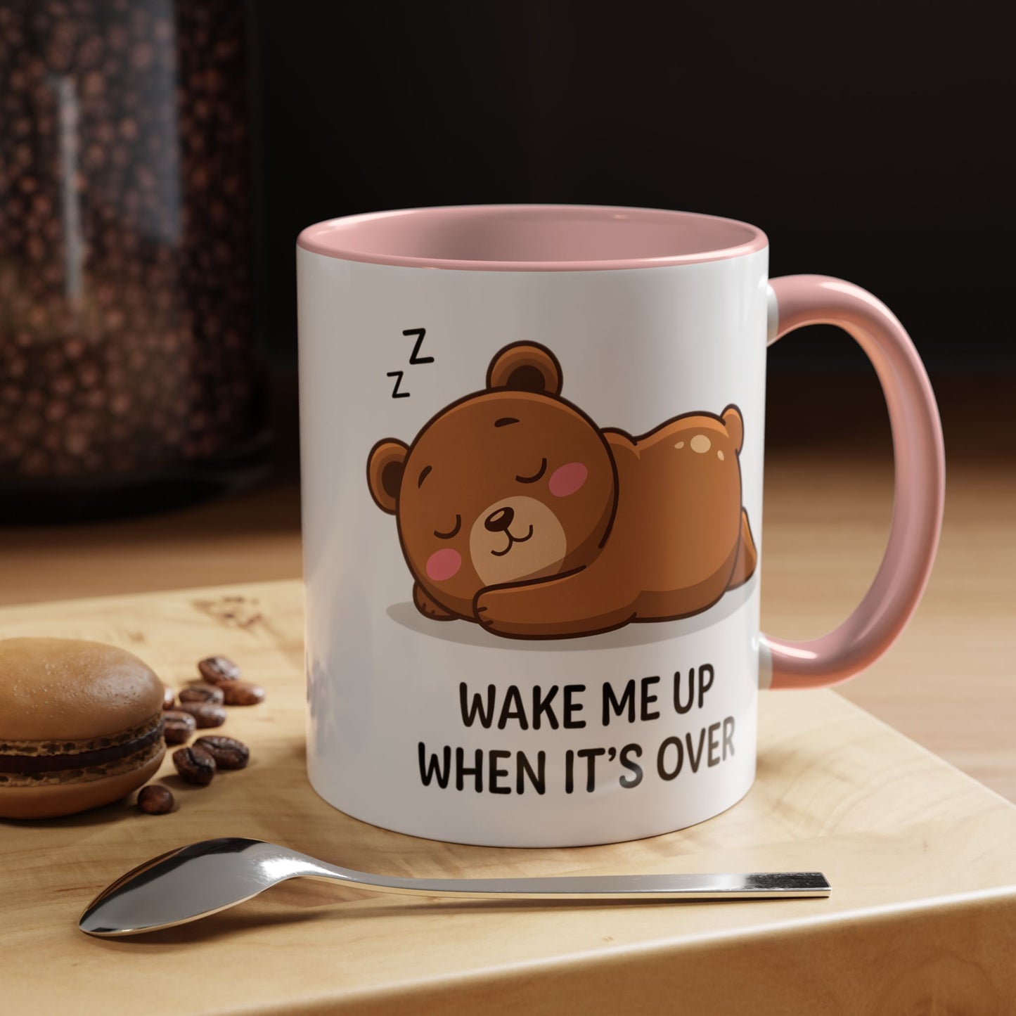 Humor Mug - Wake Me Up When It's over