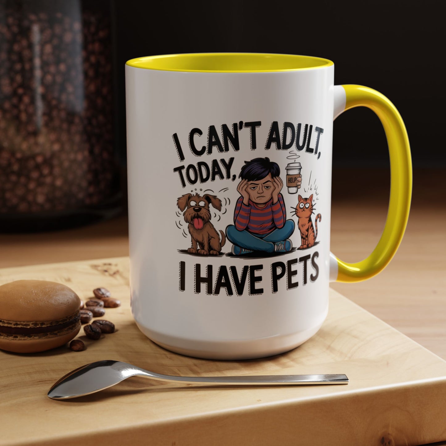 Animal Mug - I Can't Adult Today