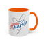 4th of July Mug - America Heart