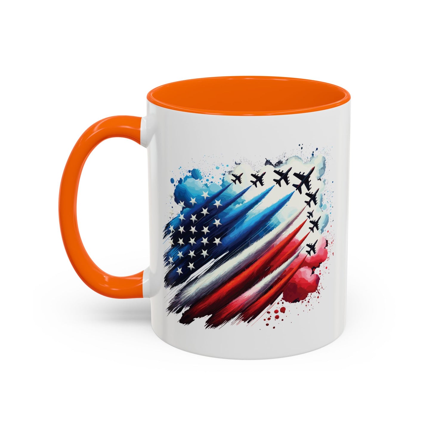 4th of July Mug - Fighter Jets USA Patriotic