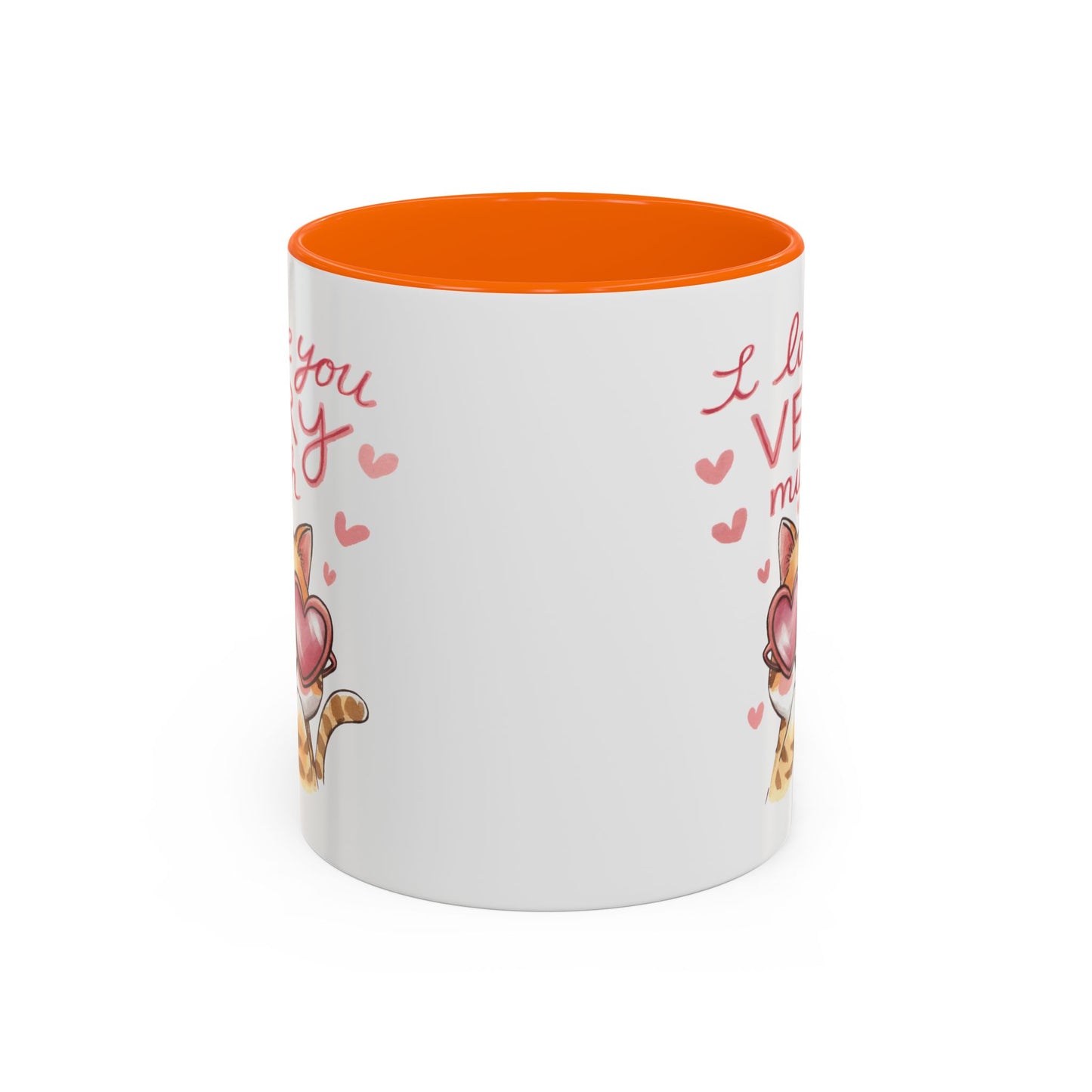 Anniversary Mug - I love You Very Much Cat
