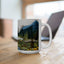 Artistic Mug - Felted Mountains