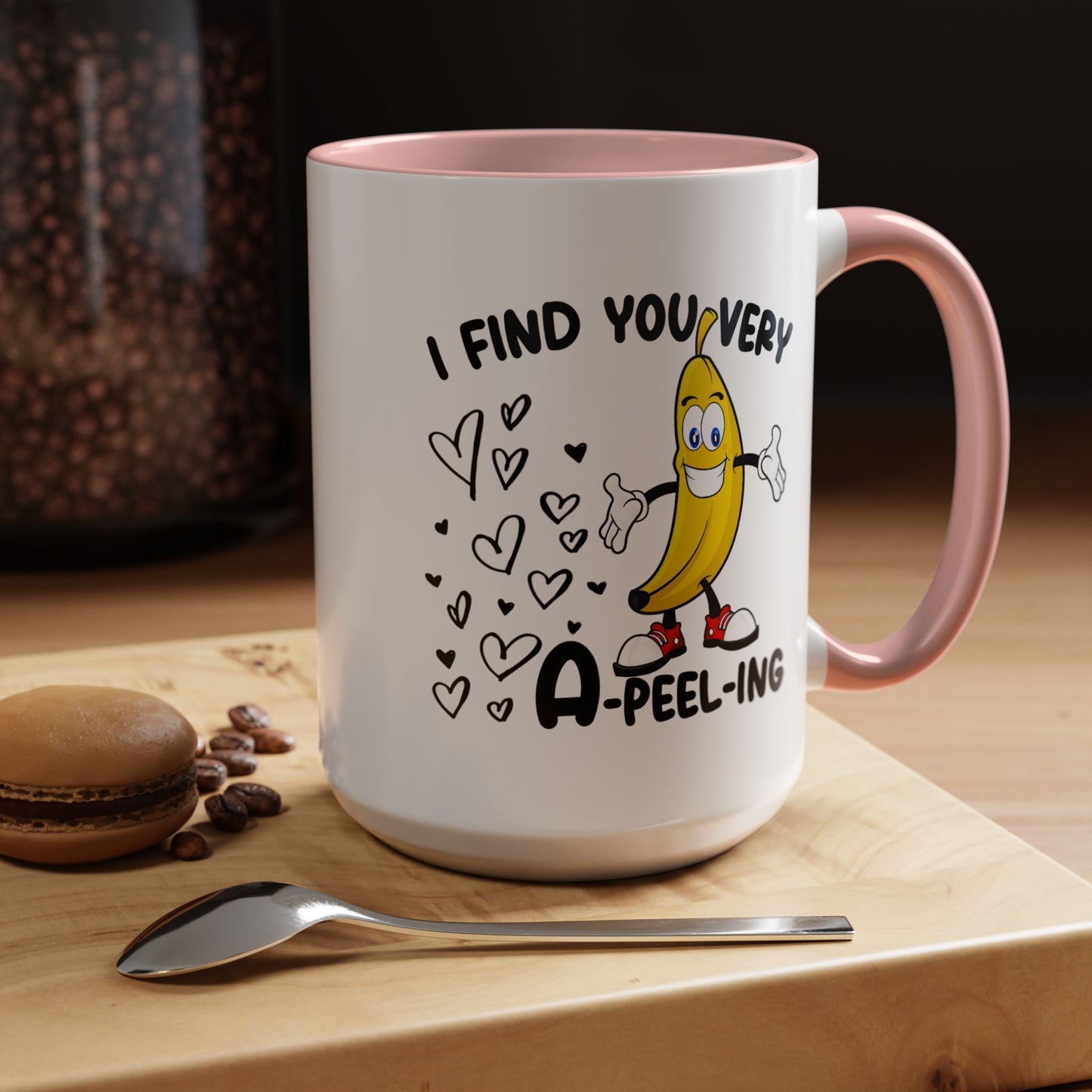 Adult Mug - I Find You Very A-Peel-Ing