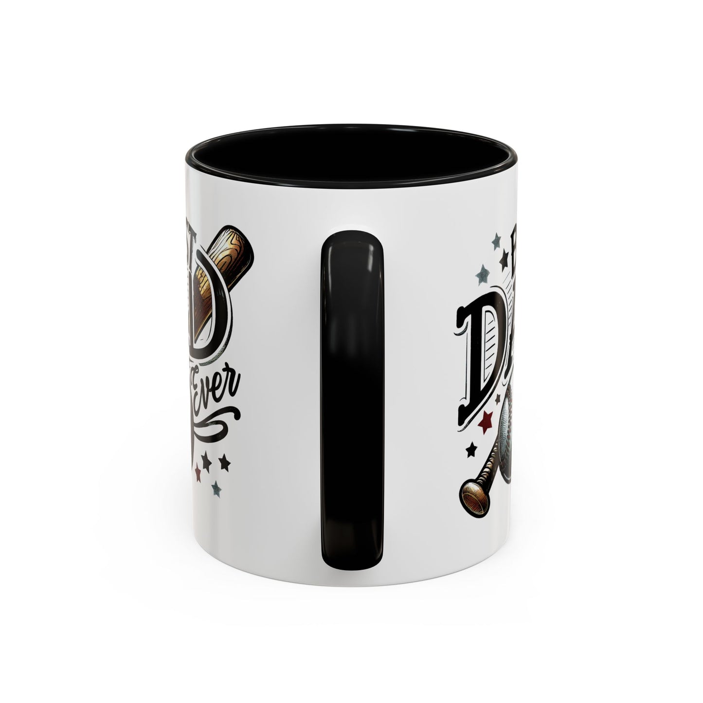 Father's Day Mug - Best Dad Ever Baseball