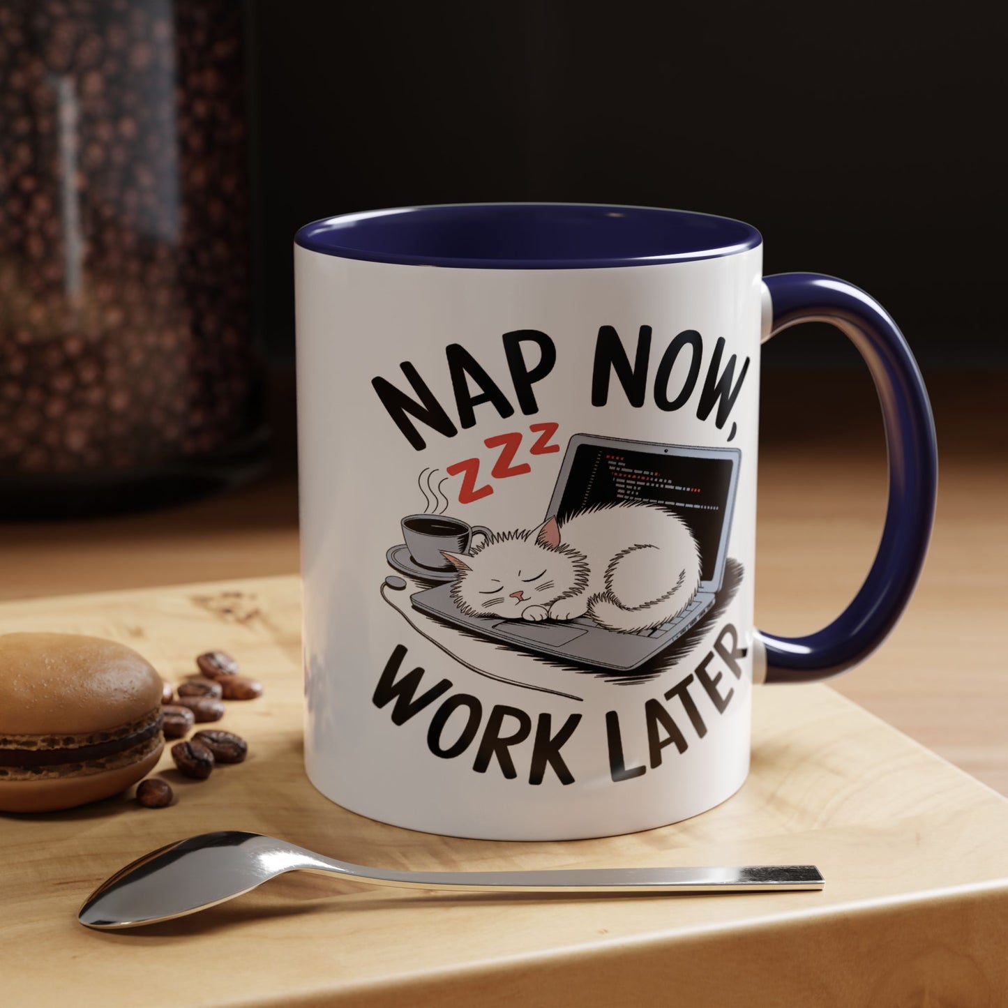 Animal Mug - Nap Now Work Later
