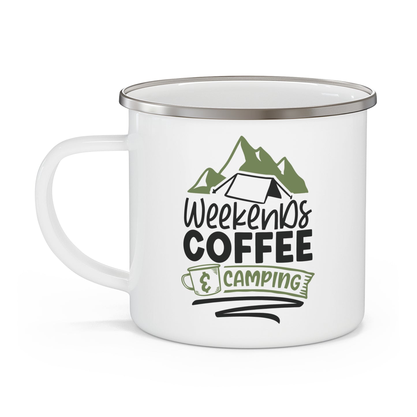Adventure Mug - Weekends Coffee & Camping