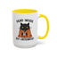 Animal Mug - Dead Inside But Caffeinated
