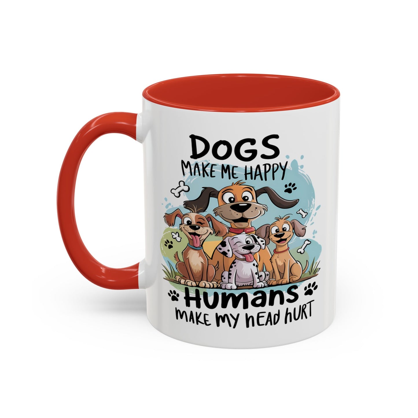 Animal Mug - Dogs Make Me Happy