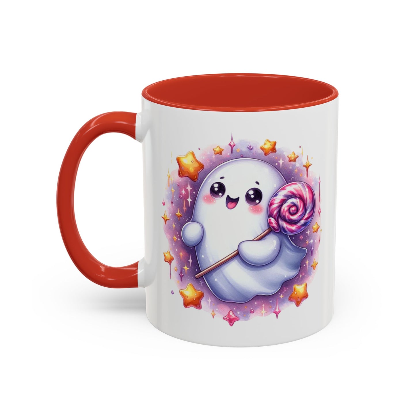 Halloween Mug - Spooky Ghost With Lolly