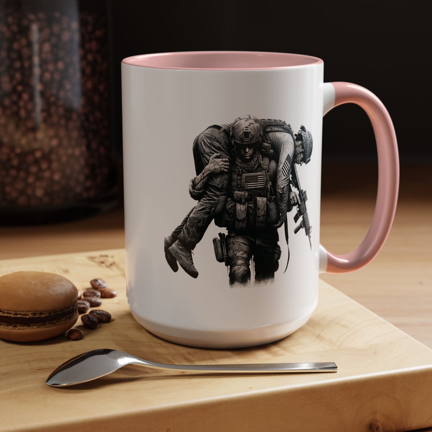 4th of July Mug - American Combat Soldiers