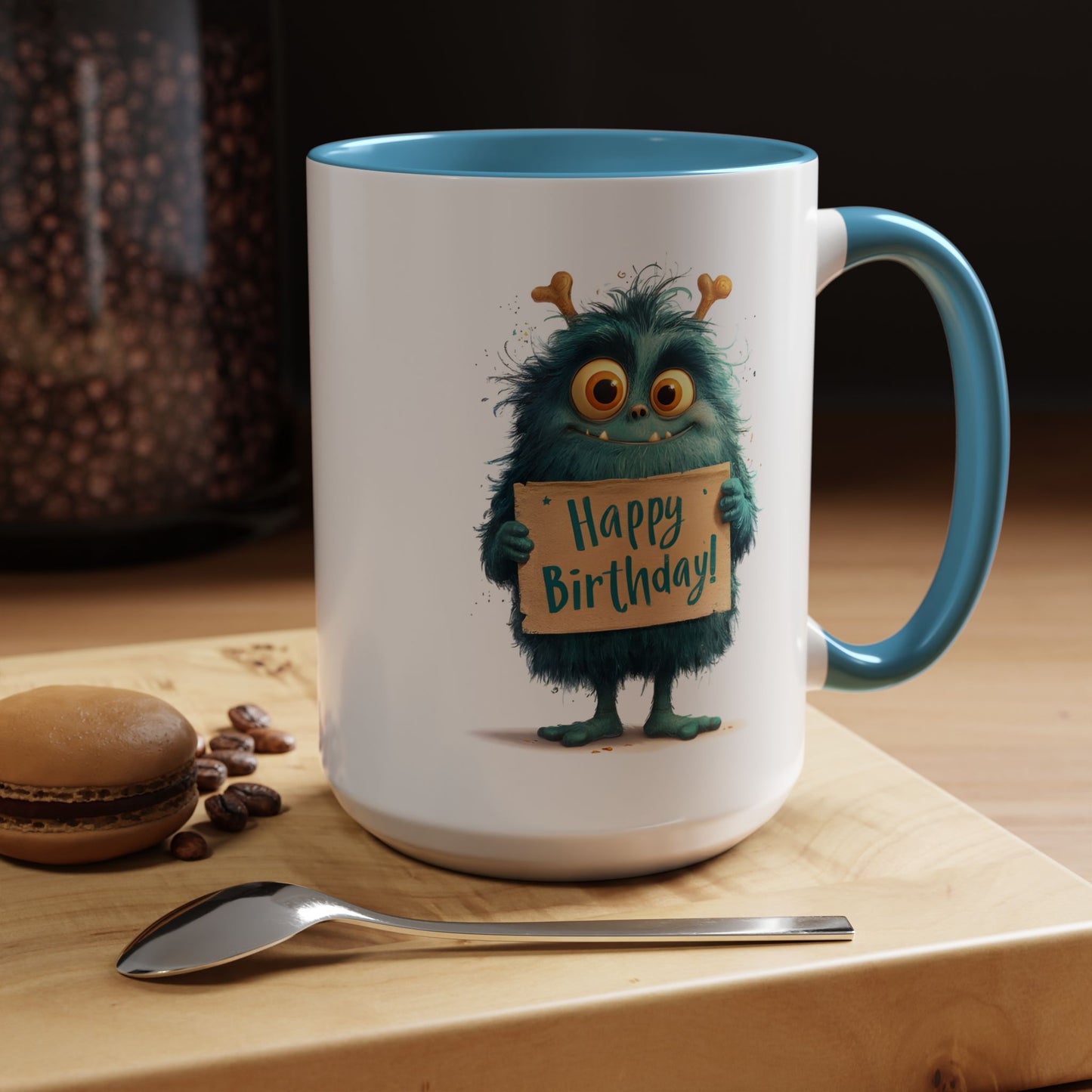 Birthday Mug - Birthday Sign Monster