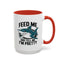 Humor Mug - Feed Me and Tell Me I'm Pretty Shark