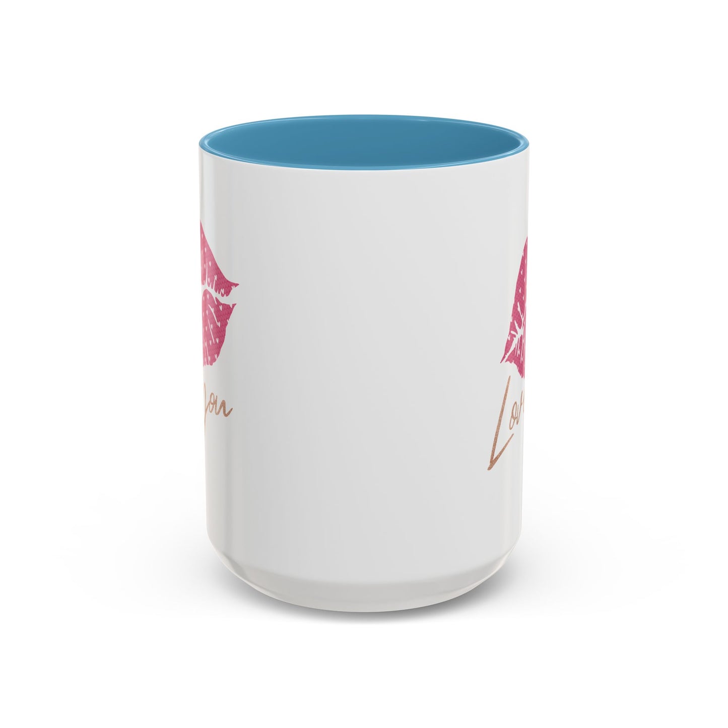 Valentine's Day Mug - Love You Lips Kiss